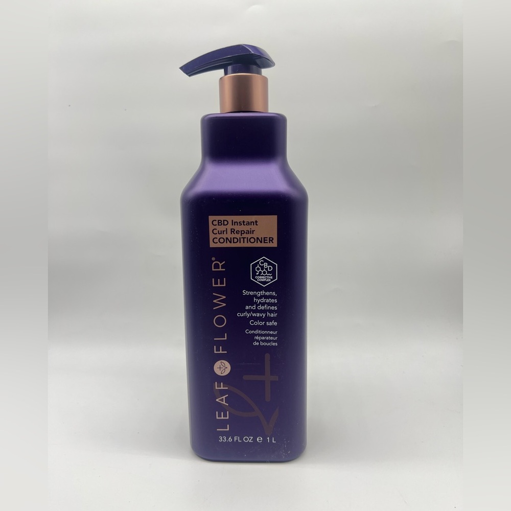 Leaf & Flower Instant Curl Refresh Shampoo & Conditioner 33.8 fl oz - Picture 4 of 4